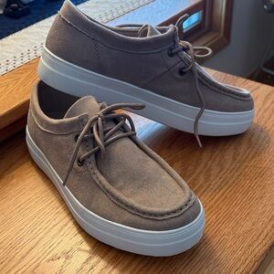 Soda Women's Tan Suede Loafers